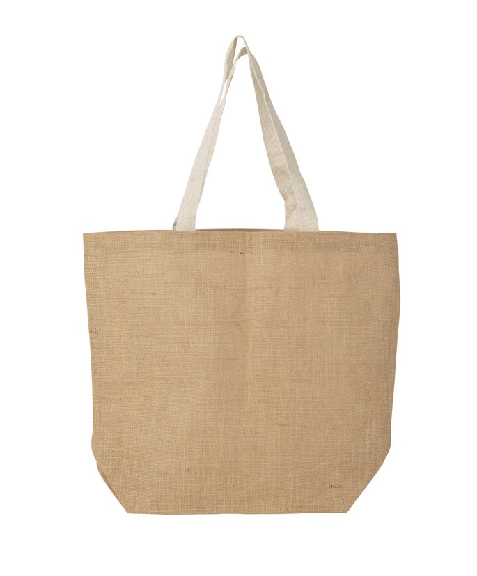 Large Tote Bag Jute Tote Bag Reusable Jute Shopping Bag