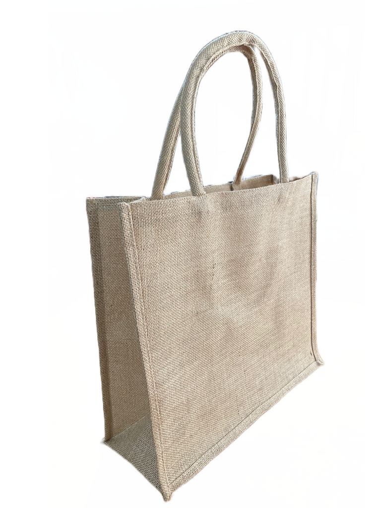 Jute tote bags online best sale